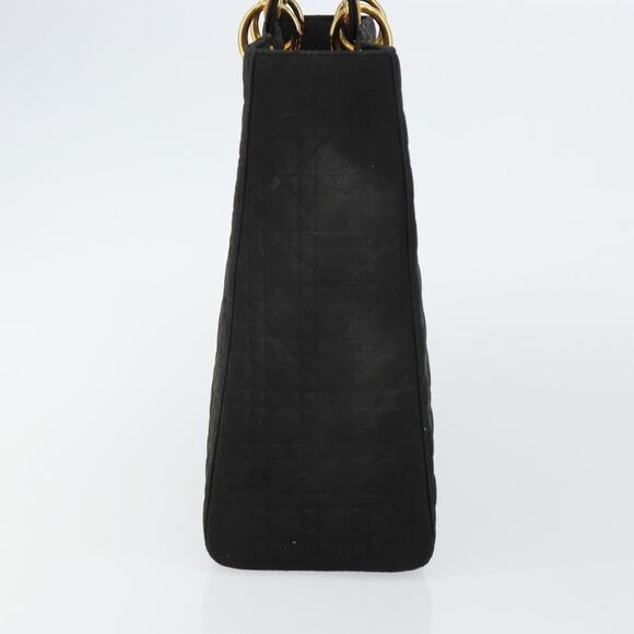 DIOR Canage Hand Bag Nylon Black Gold - Picture 4 of 12